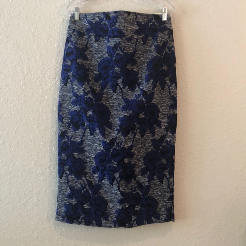 Gabrielle Union Floral Pencil Skirt